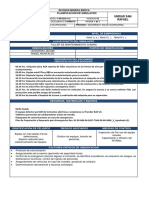 Planificación - Simulacro de Colisión de Equipos Móviles.