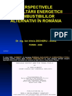 Perspectivele Dezvoltarii Energeticii Combustibililor Alternativi in Romania