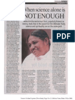 Amma's Visit to Pune Dr. Vijay Bhatkar's Article March 2011(1)