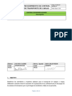 P-GOP-007 Procedimiento. Control Del Transporte de Cargas