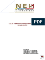 Informe Sobre Derechos de Niños, Niñas, Adolescentes