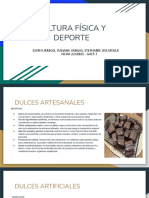 Beneficios y desventajas de dulces artesanales vs artificiales