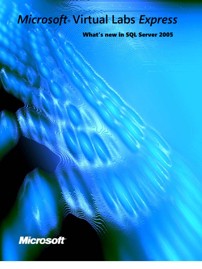 Whats New in SQL Server 2005 | PDF | Microsoft Sql Server | Sql