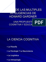 Teoría de las Múltiples Inteligencias de Howard Gardner