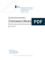 Corrosion Library: Continuous Galvanized Steel Sheet