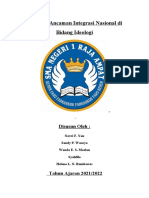 Makalah Ancaman Integrasi Nasional Di Bidang Ideologi