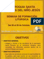 PROYECTO SEMANA DE LITURGIA