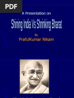 Download Shining India vs Shrinking Bharat by Praful Nikam SN56702018 doc pdf