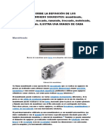 Piezas Mecanicas 3-D Actividad 7, 8 y 9