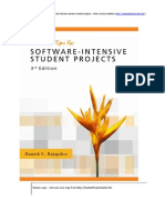 Practical Tips for Software Intensive Student Projects [3e]-Review Copy