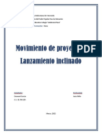 Emanuel García - Movimiento de Proyectiles