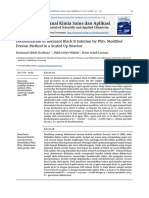 Decolorization of Remazol Black B Solution Using a Modified Fenton Method