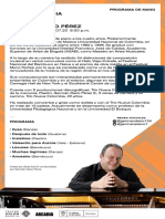 German Dario Perez - Programa de Mano 030720