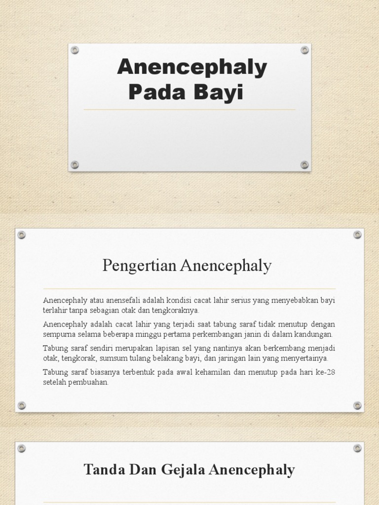 Anencephaly | PDF