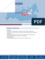 Russian Analytical Digest 274