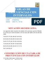 TABLAS DE FRECUENCIAS 3° B (Resuelto)