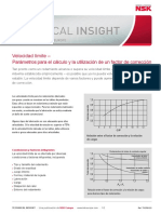 Rodamientos Factor de Correción