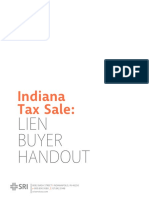 IN Tax Lien Sale Buyer Handout