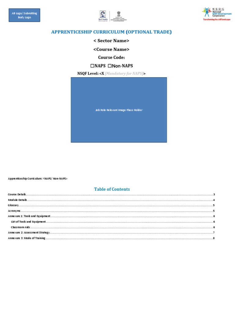 Apprenticeship Curriculum Overview | PDF | Apprenticeship | Computing