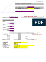 BIR Tax Computation Form