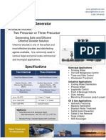 Chlorine Dioxide Manual Generator Brochure 1