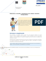 Exp 8 EPT 4º-Actividad 01 Redactamos El Desafío y Empatizamos para Elaborar Utensilios Biodegradables GSVM