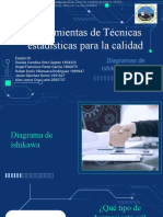 Diagramas de Ishikawa, Pareto, Dispersión