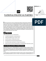 National Political Parties: Module - 4