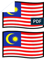 Brosur Perasmian Merdeka Bendera