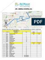 Route - Neeraj Chopra (H1) : Journey Time (First Stop To School) - 1 HR 6 Min - Depending On Traffic Conditions