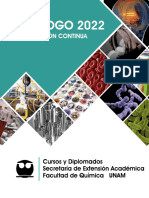 Catalogo de Cursos y Diplomados SEA FQ UNAM 2022 Feb