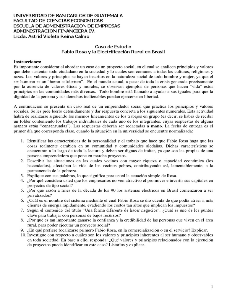 Fabio Rosa y la Electrificación Rural | PDF | Energía solar | Brasil