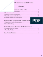 Standard V - Environmental Education: Section I: The Environment - Near & Far 2