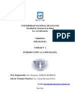 Unidad 1 - Introducción A La Psicología