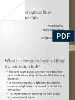 Elements of Optical Fibre Transmission Links
