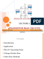 Lecture 2 - Transistor Bias Circuits-1
