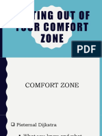 Getting Out of Your Comfort Zone