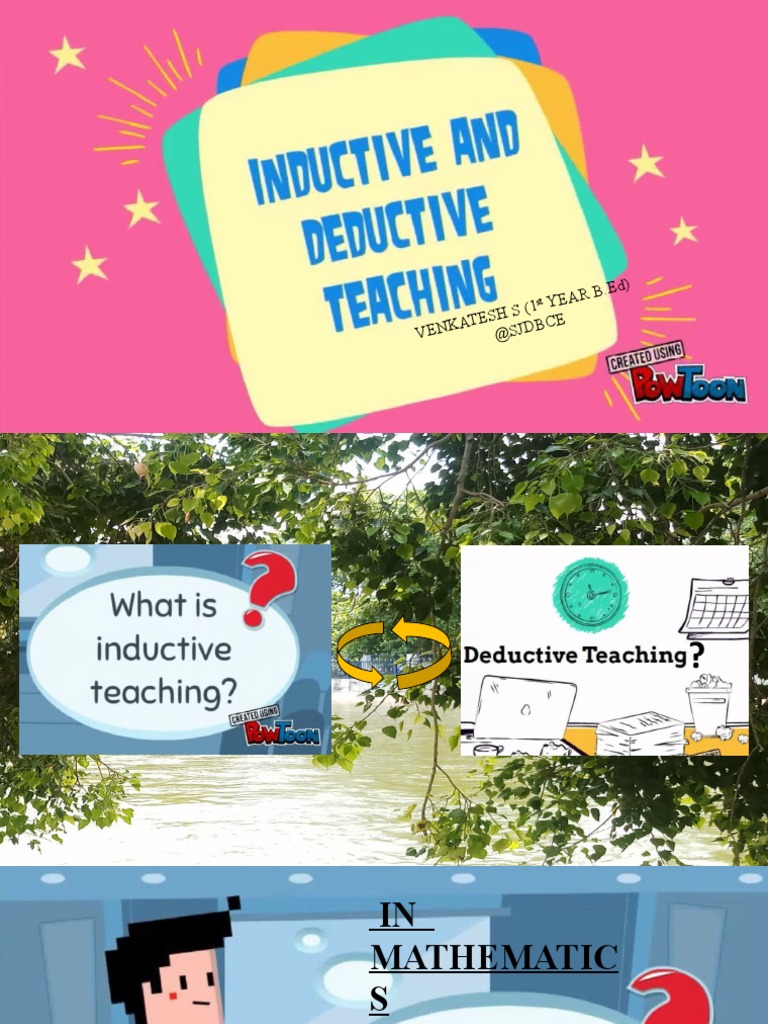 Deductive and Inductive Teaching | PDF