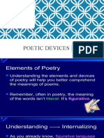 Poetic Devices by G.Krishna Chandra