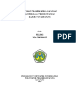 Laporan Praktik Kerja Lapangan Kantor Camat Kendawangan Kabupaten Ketapang
