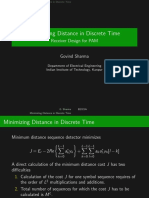 DC12 Minimum Distance in Discrete Time