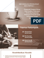 PPT Kel 1 Metodologi Penelitian (1)