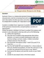 Multiple Linear Regression Homework Help