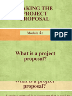 How to Write a Project Proposal