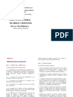 Ordenanza General de Obras y Servicios en La Via Publica