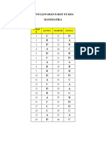 Kunci Jawaban Paket Utama Matematika: Nomo R Kunci Nomor Kunci