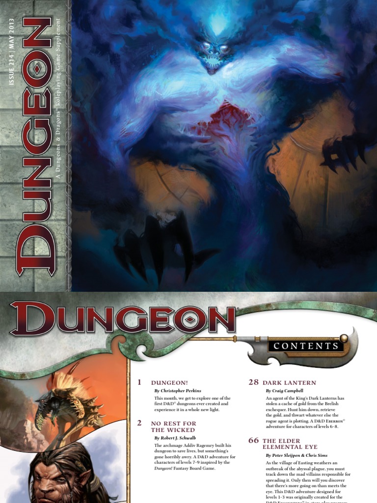 Dungeon Magazine 214 | PDF