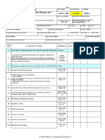 Sac Inspection Checklist: Piping-Review of Positive Material Identification Program and Testing Procedure