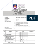 PLUMBING AND SANITARY SYSTEM LAB REPORT Ecm346