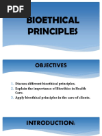 Module 7. BIOETHICAL PRINCIPLES